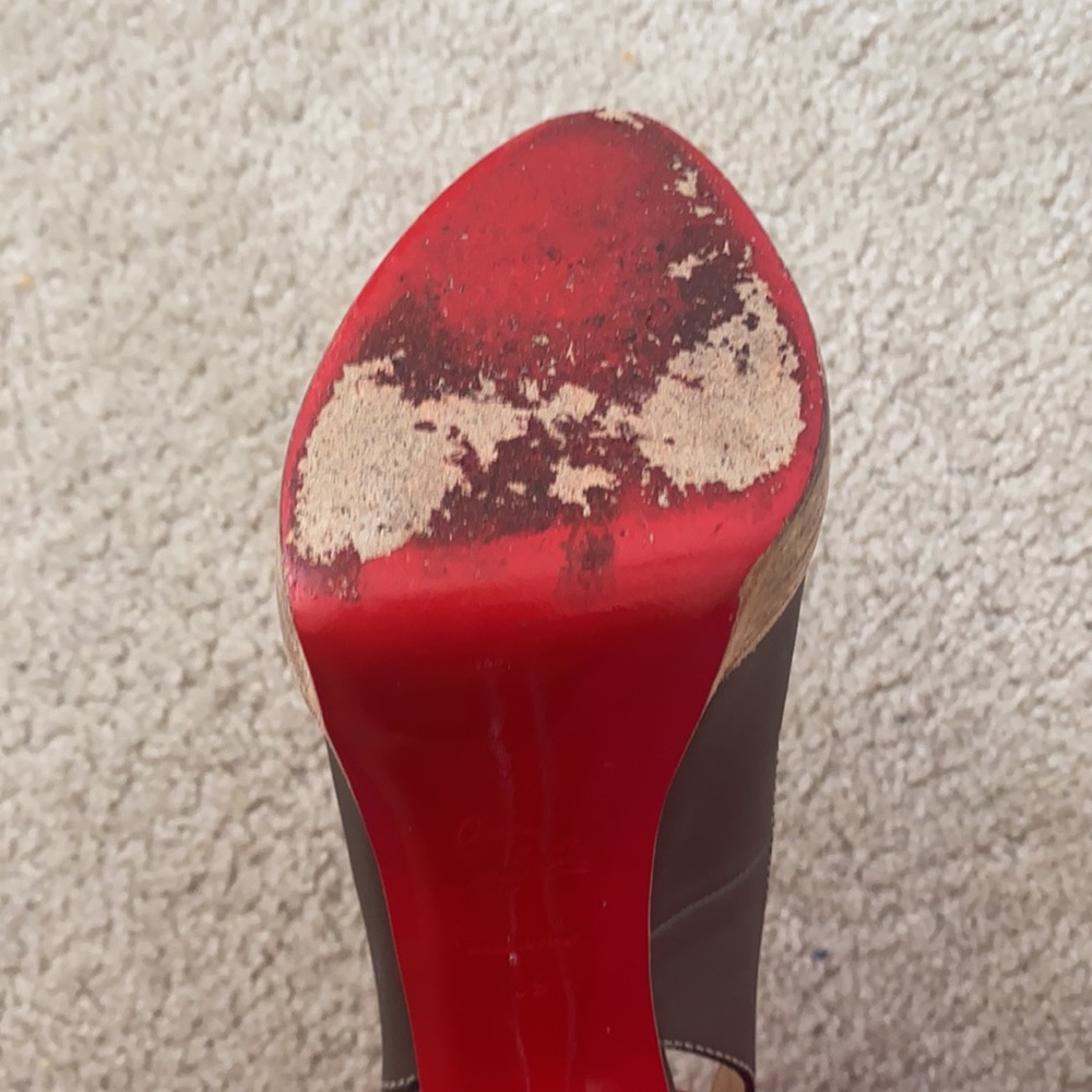 CHRISTIAN LOUBOUTIN 💯% authentic strassed heel🌈 - Picture 14 of 16